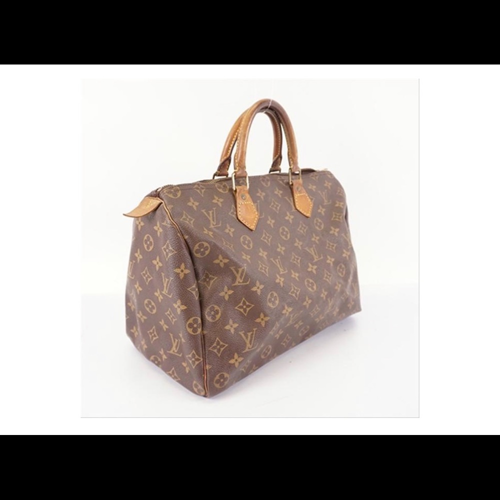 Louis Vuitton Speedy 35 Brown Monogram Handbag